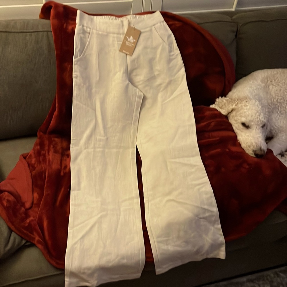 Savannah Shimmer Linen Pant